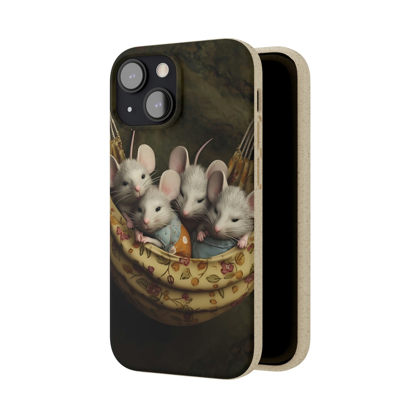 Field Mice in a Hammock | Biodegradable iPhone Case
