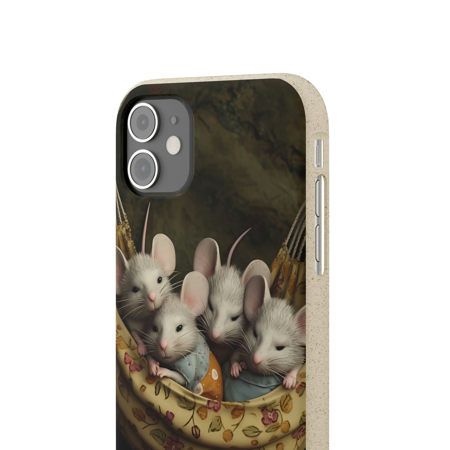 Field Mice in a Hammock | Biodegradable iPhone Case