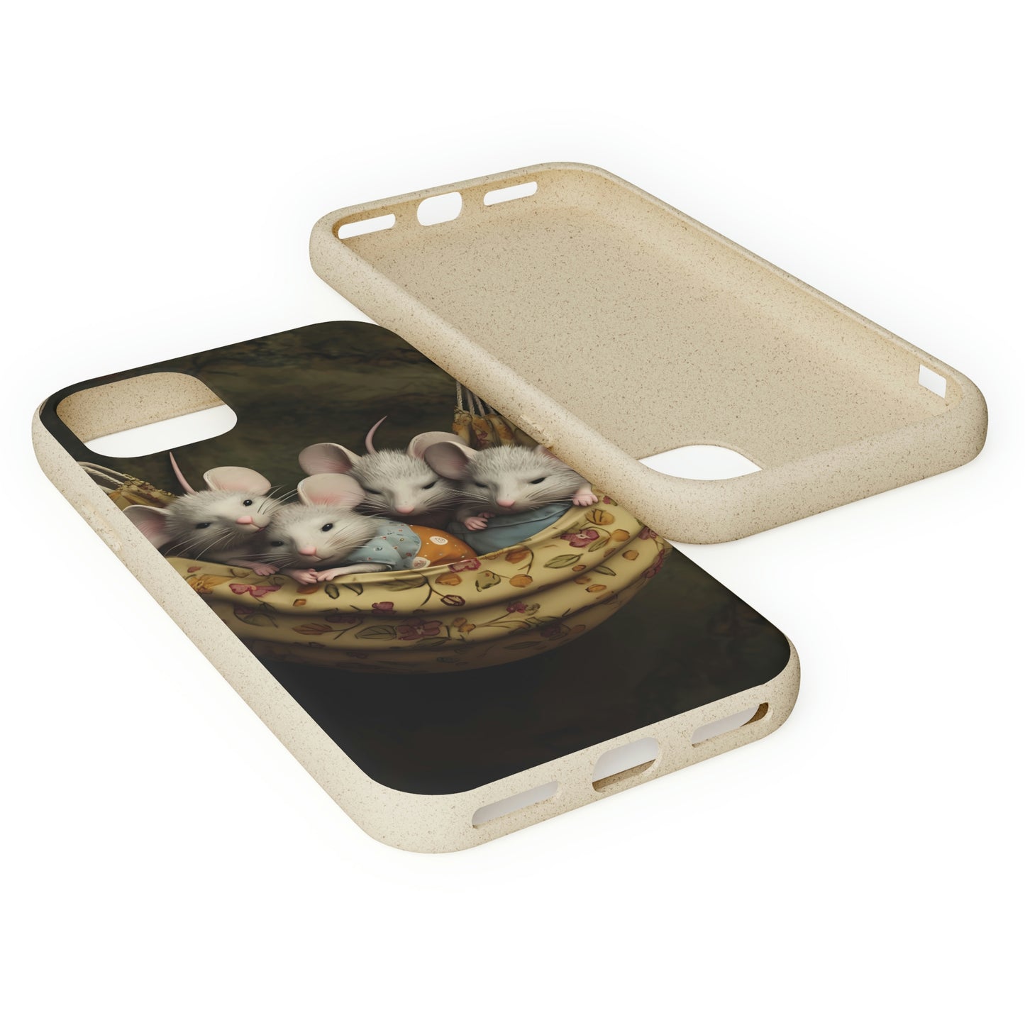 Field Mice in a Hammock | Biodegradable iPhone Case