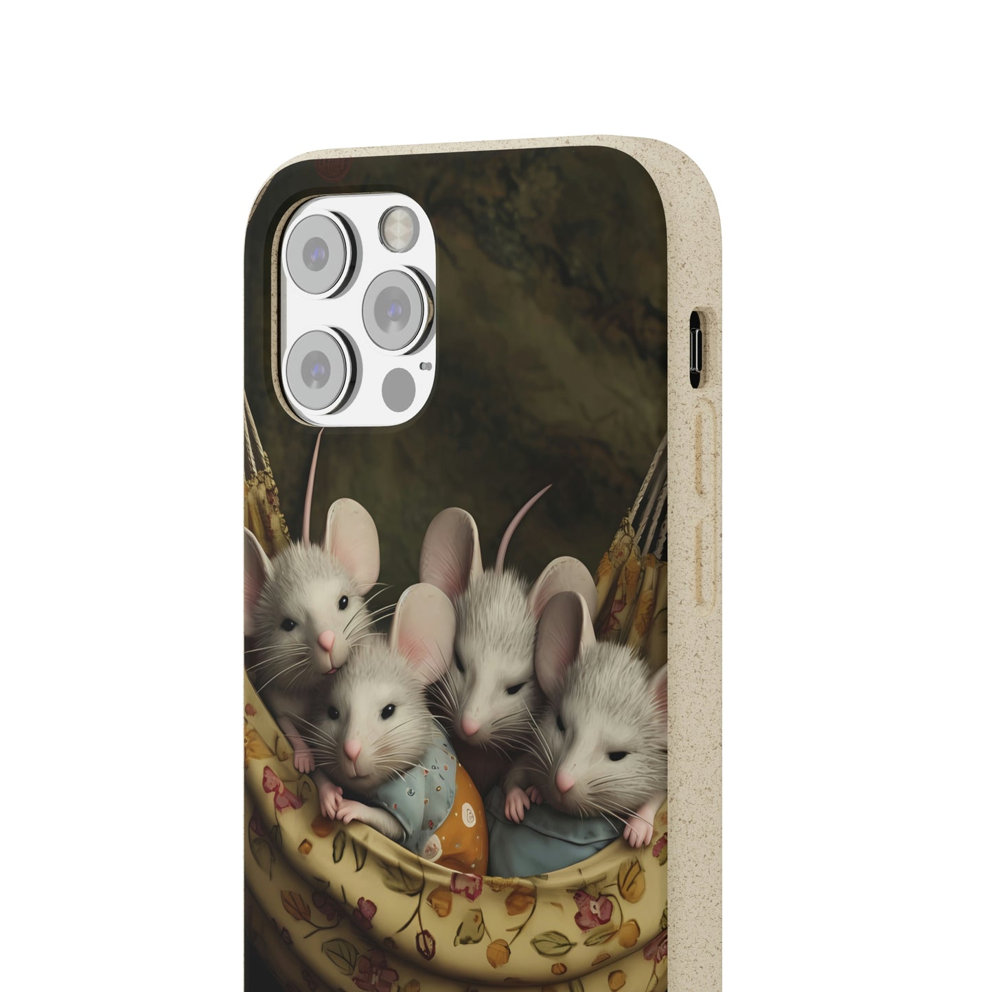Field Mice in a Hammock | Biodegradable iPhone Case