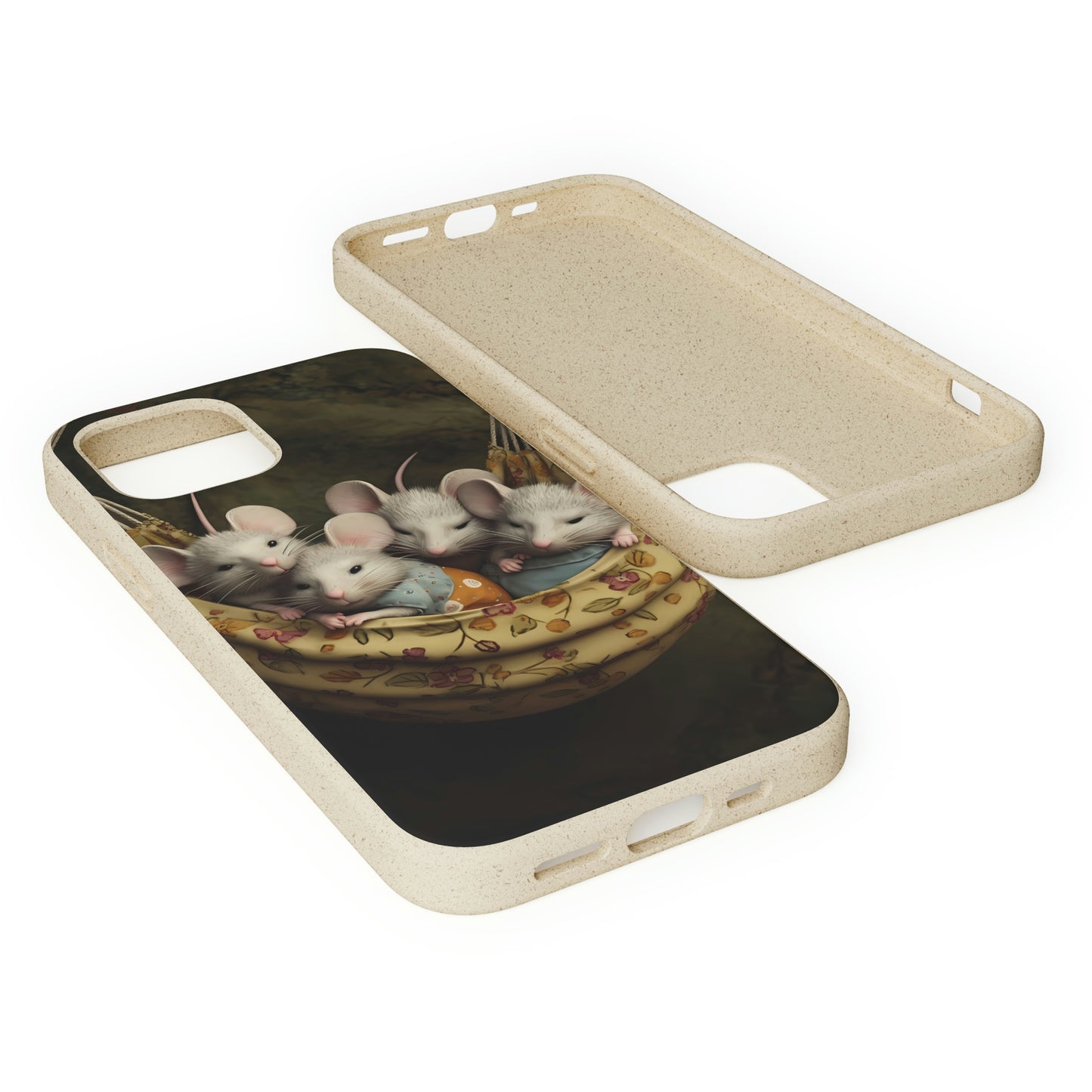 Field Mice in a Hammock | Biodegradable iPhone Case