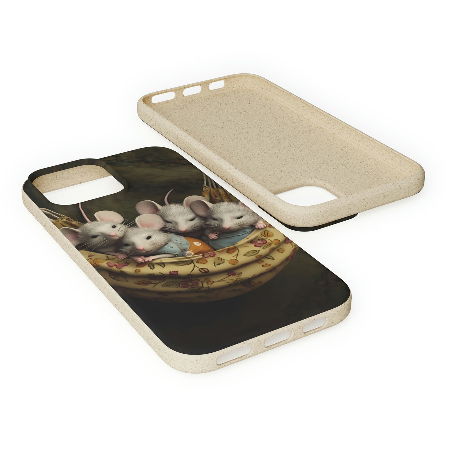 Field Mice in a Hammock | Biodegradable iPhone Case