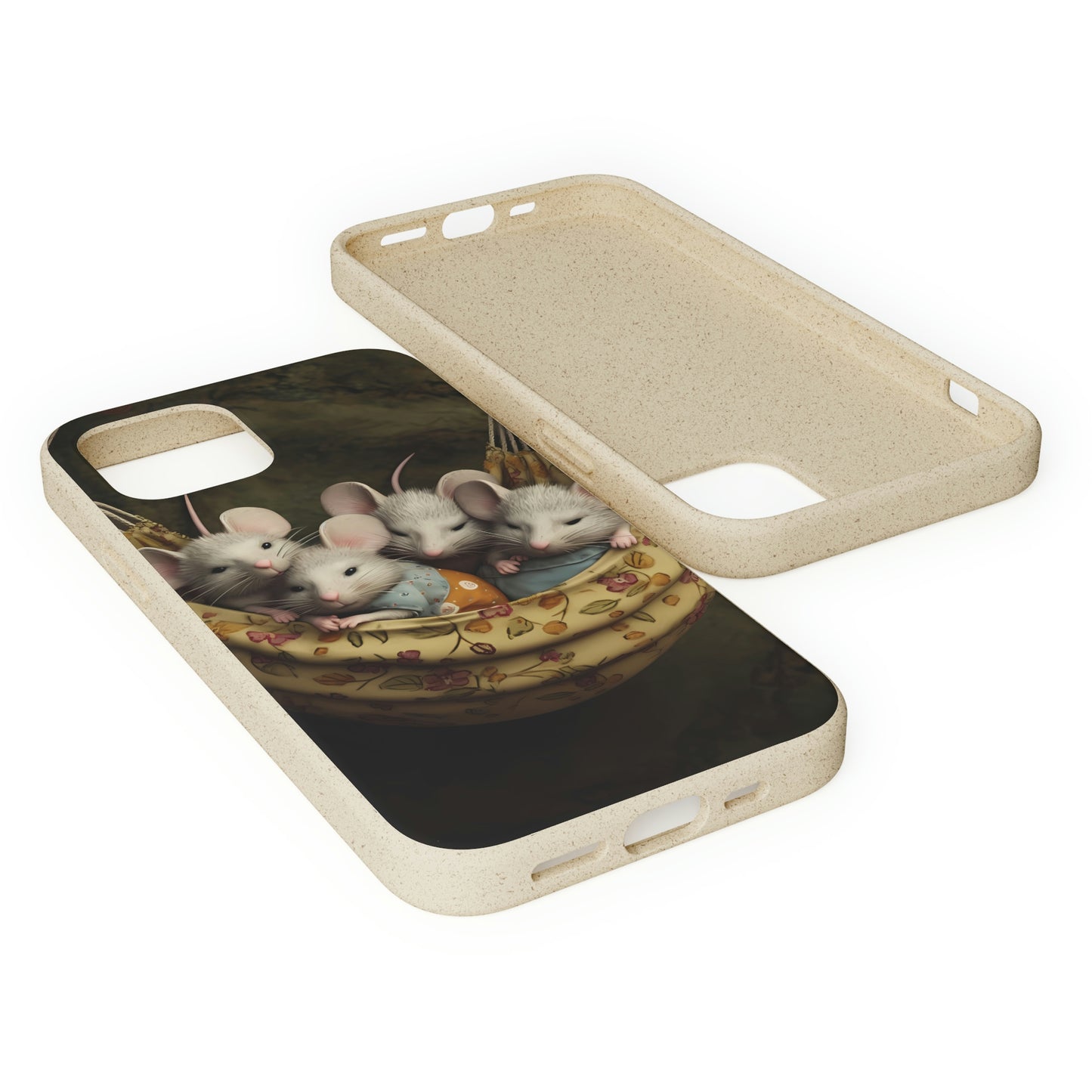 Field Mice in a Hammock | Biodegradable iPhone Case