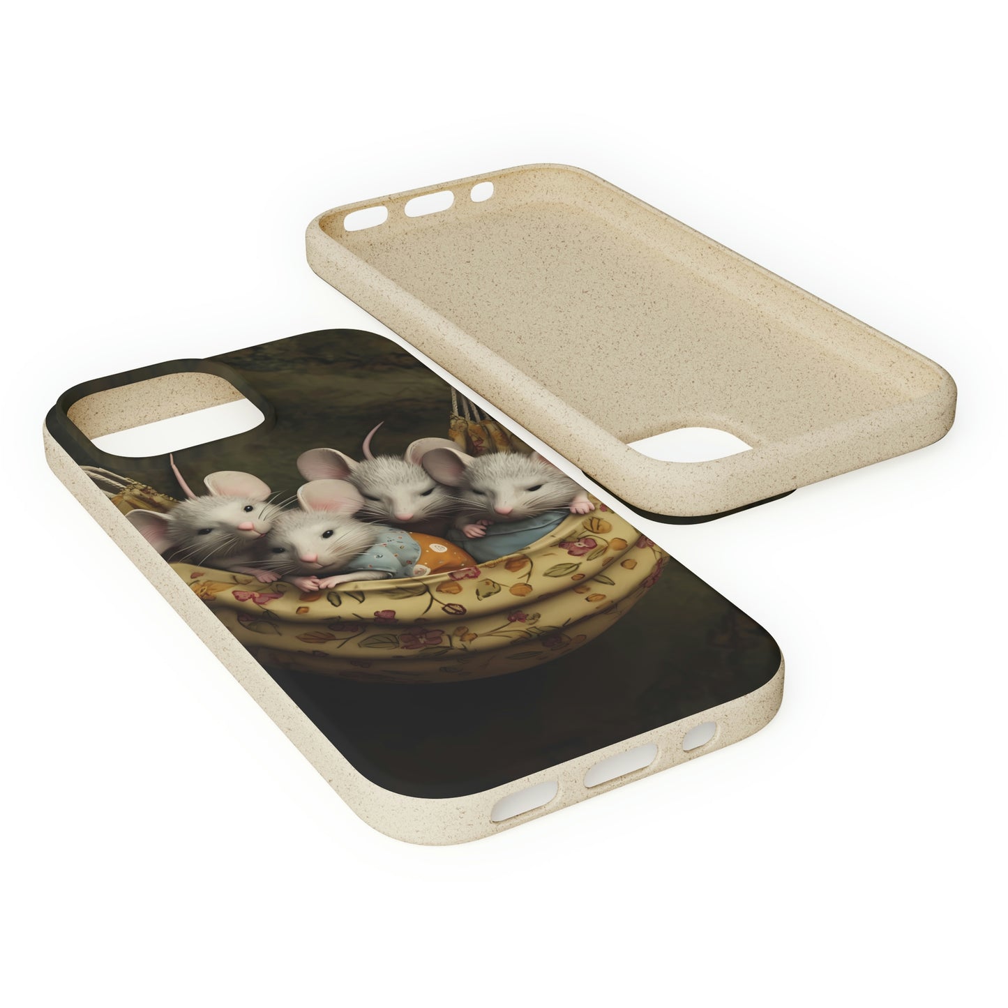Field Mice in a Hammock | Biodegradable iPhone Case