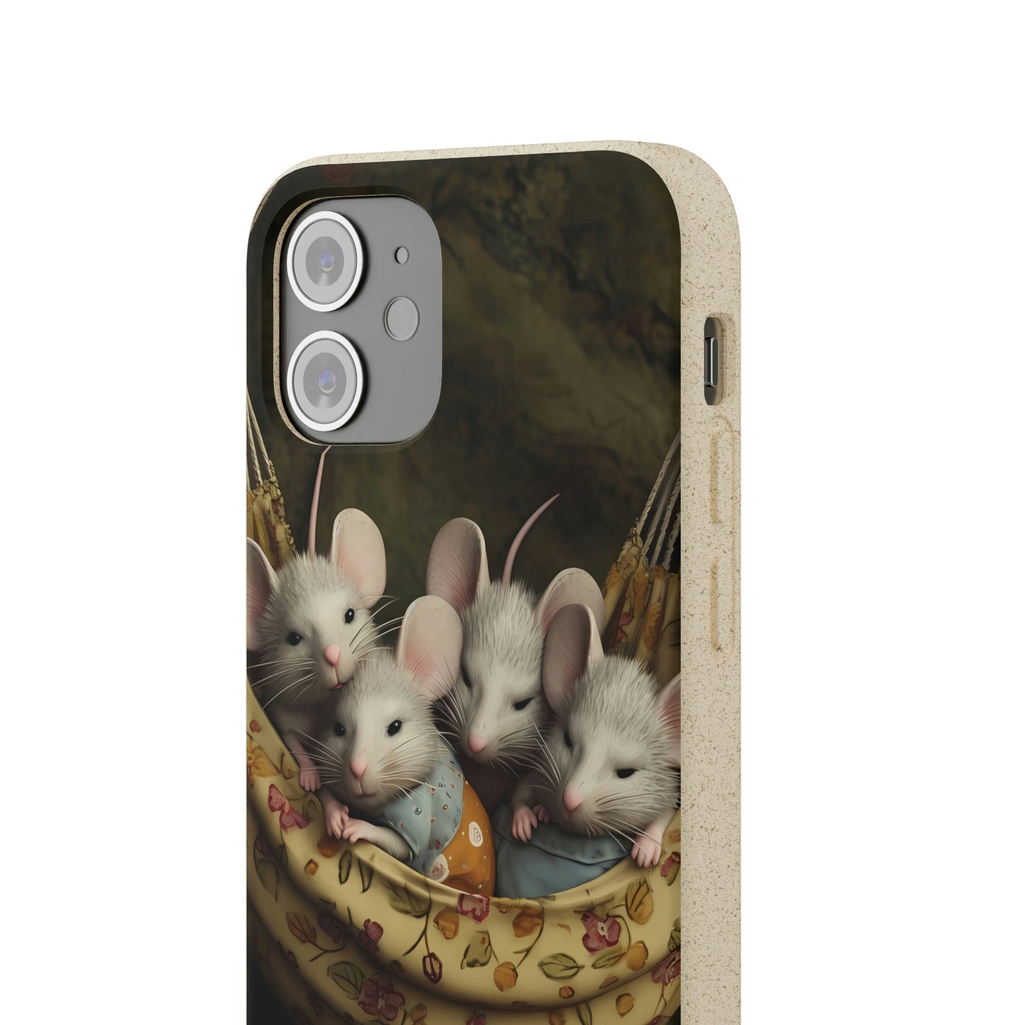 Field Mice in a Hammock | Biodegradable iPhone Case