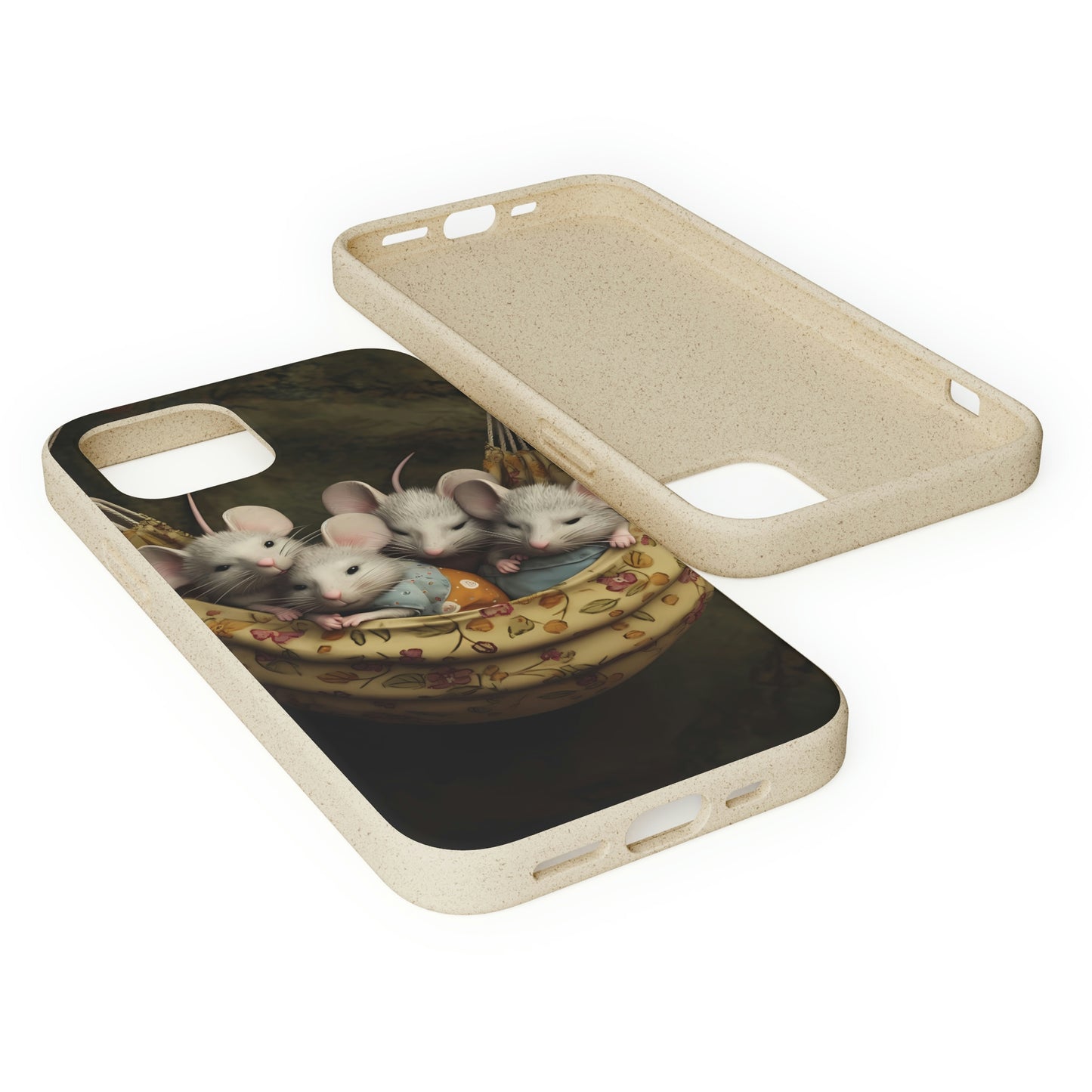 Field Mice in a Hammock | Biodegradable iPhone Case