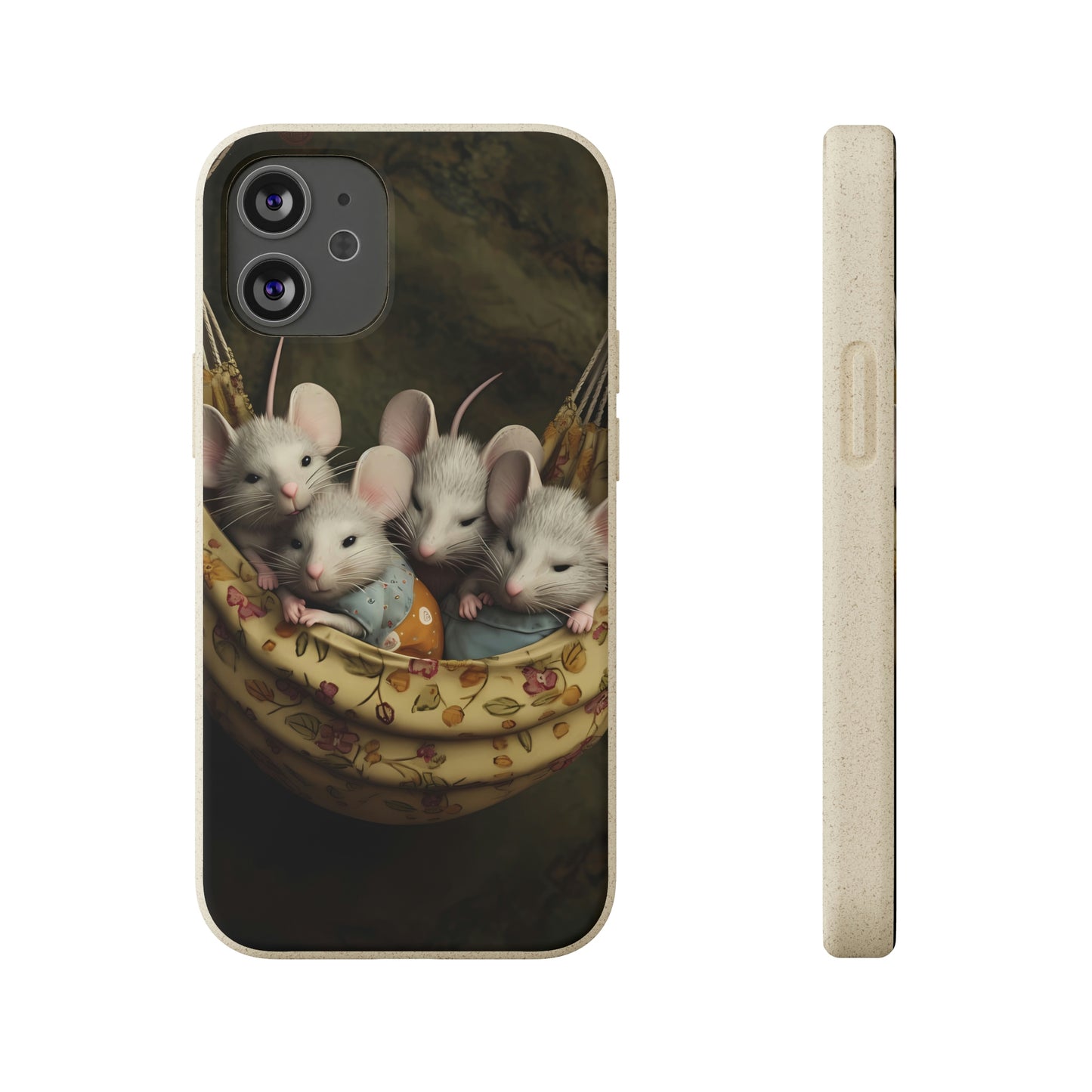 Field Mice in a Hammock | Biodegradable iPhone Case