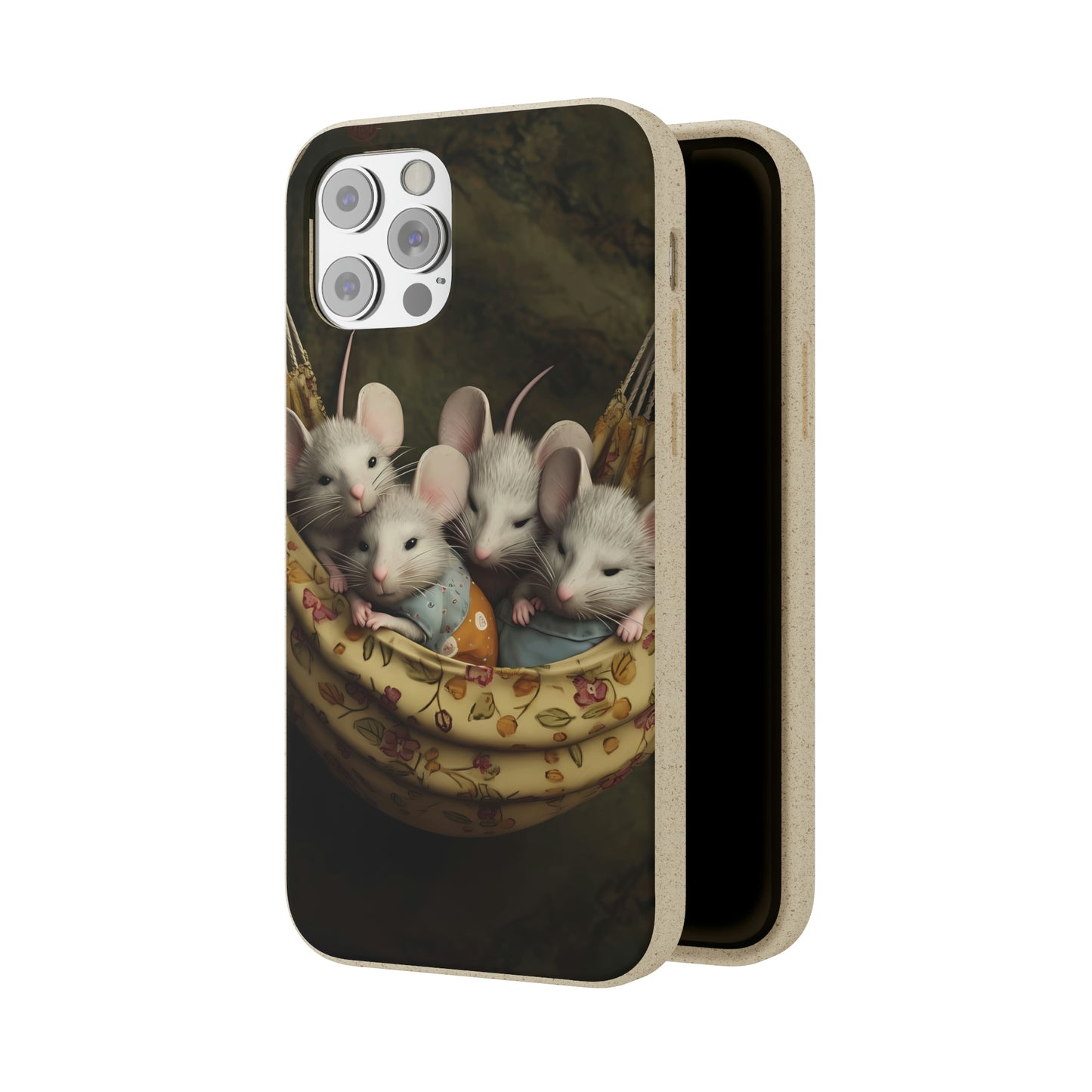 Field Mice in a Hammock | Biodegradable iPhone Case