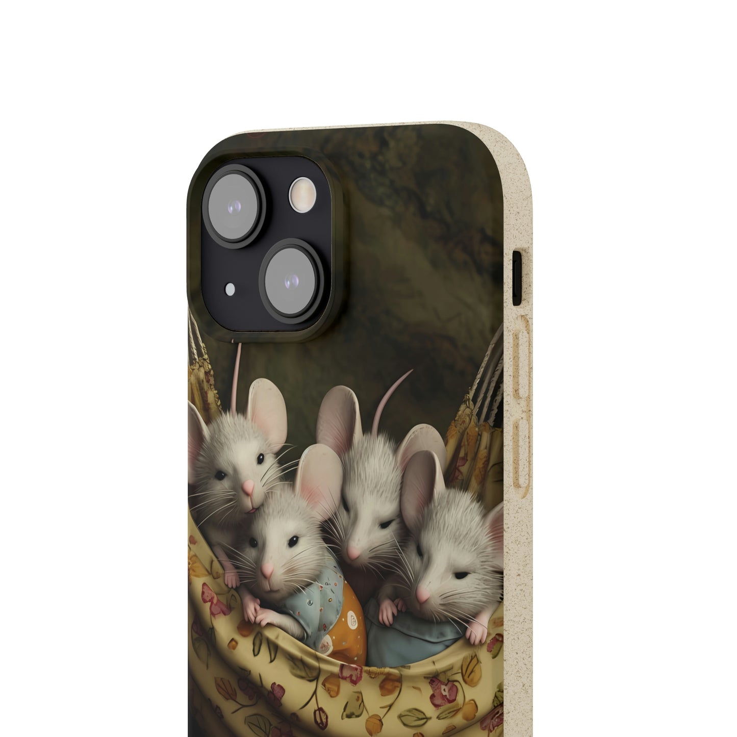 Field Mice in a Hammock | Biodegradable iPhone Case