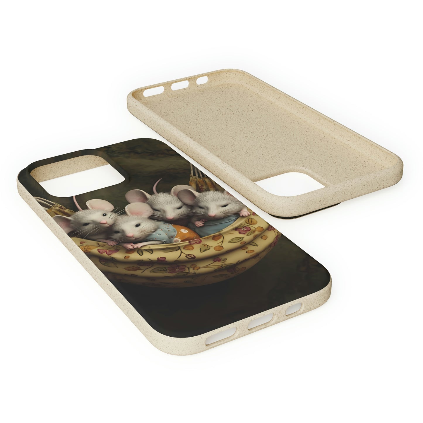 Field Mice in a Hammock | Biodegradable iPhone Case