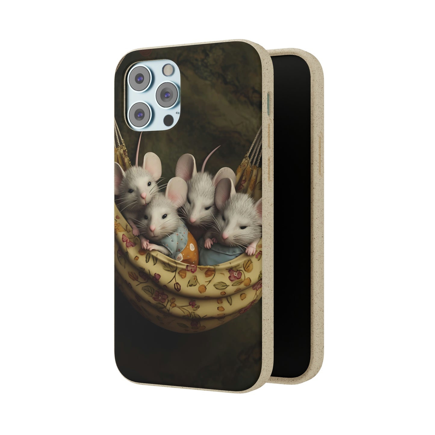 Field Mice in a Hammock | Biodegradable iPhone Case