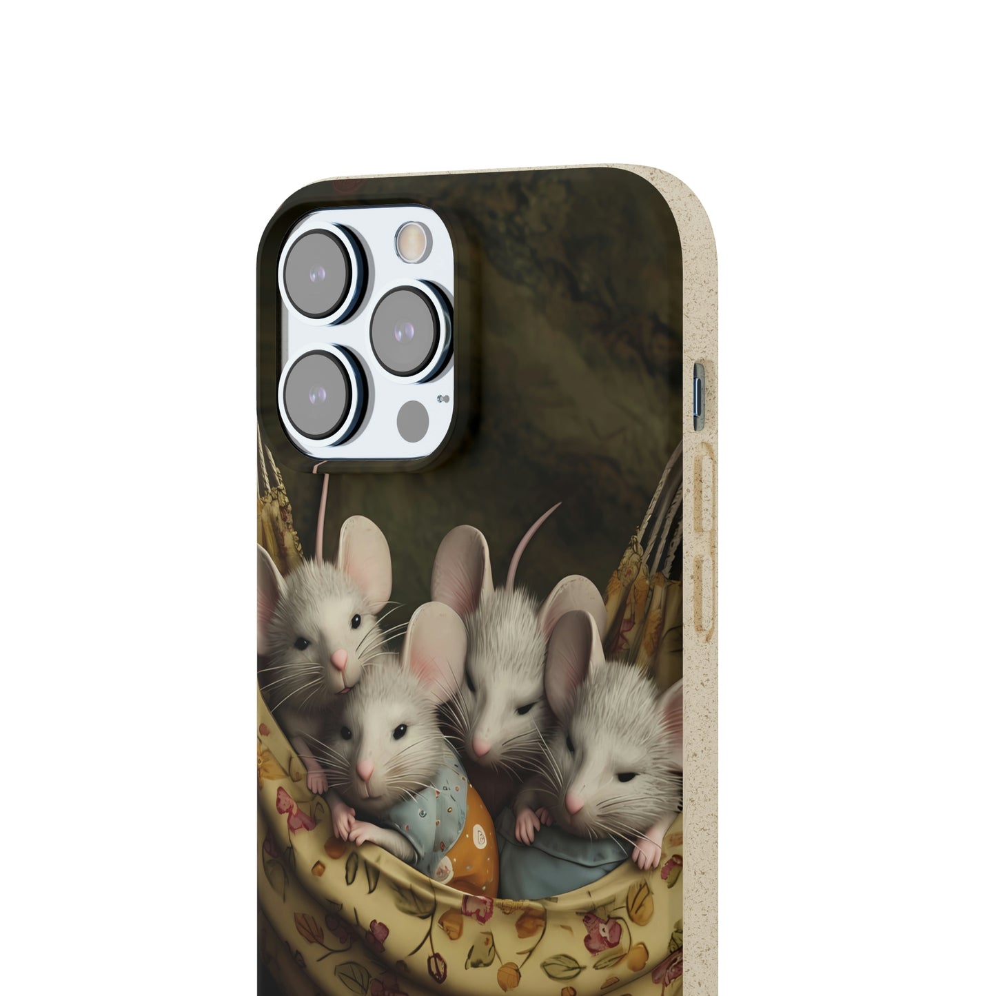 Field Mice in a Hammock | Biodegradable iPhone Case