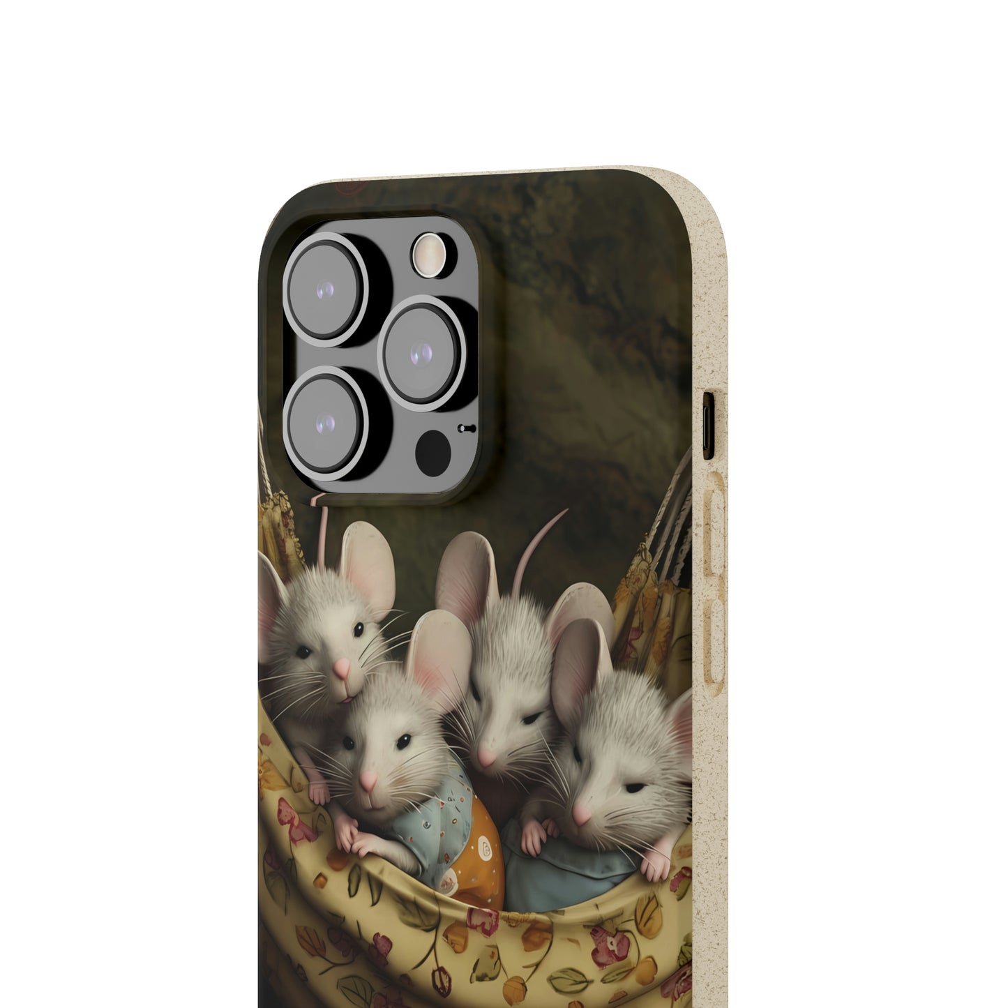 Field Mice in a Hammock | Biodegradable iPhone Case