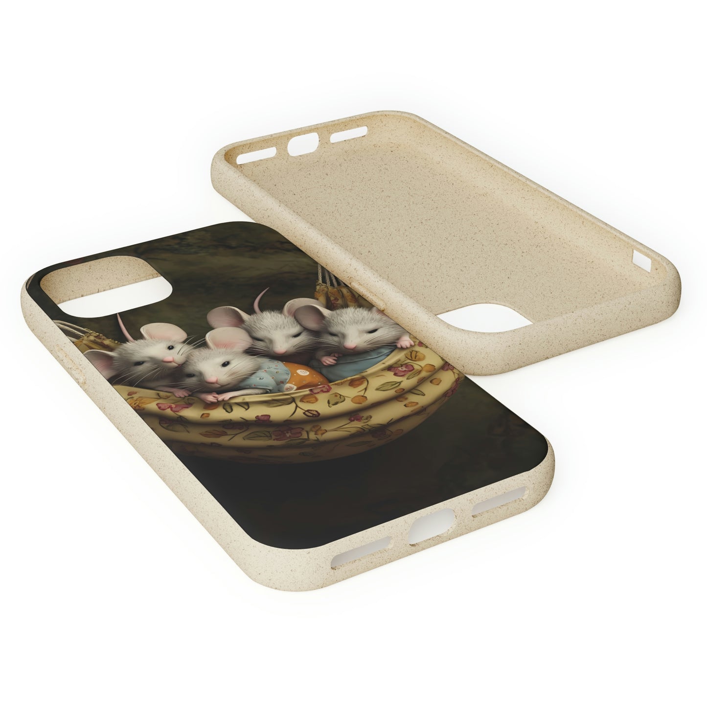 Field Mice in a Hammock | Biodegradable iPhone Case