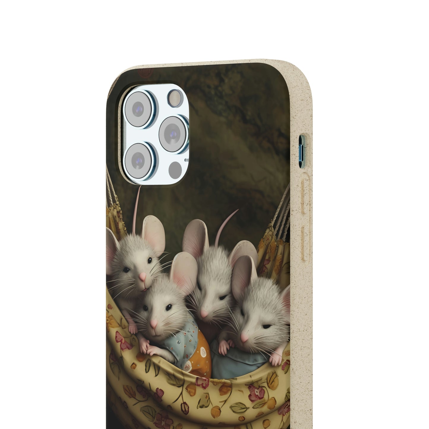 Field Mice in a Hammock | Biodegradable iPhone Case