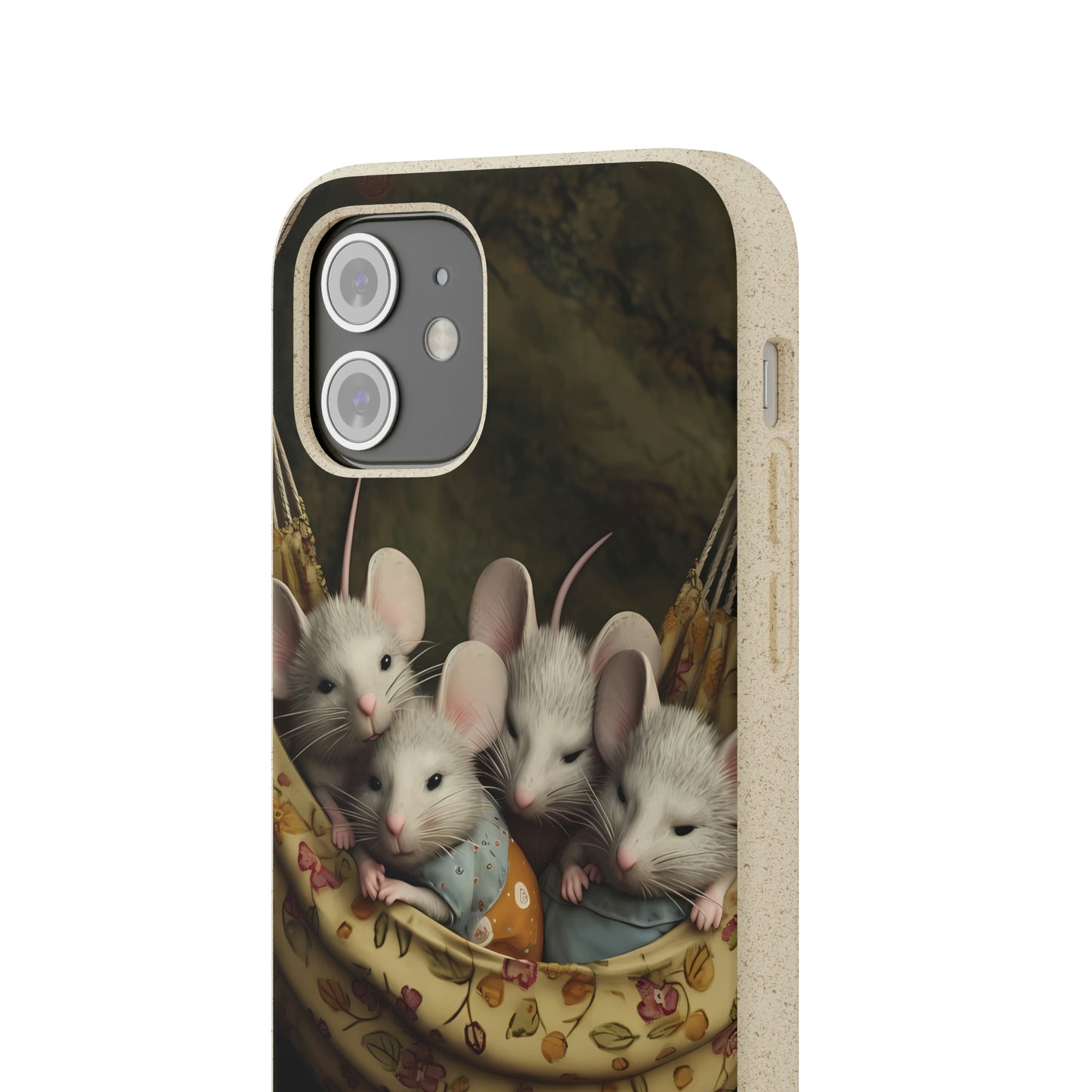 Field Mice in a Hammock | Biodegradable iPhone Case
