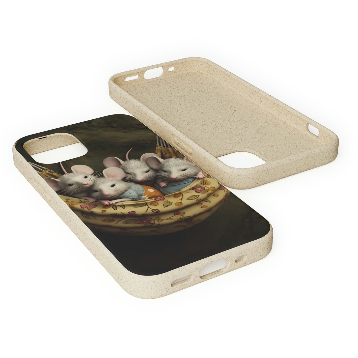 Field Mice in a Hammock | Biodegradable iPhone Case