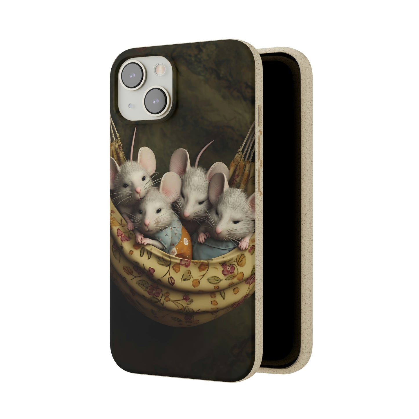 Field Mice in a Hammock | Biodegradable iPhone Case