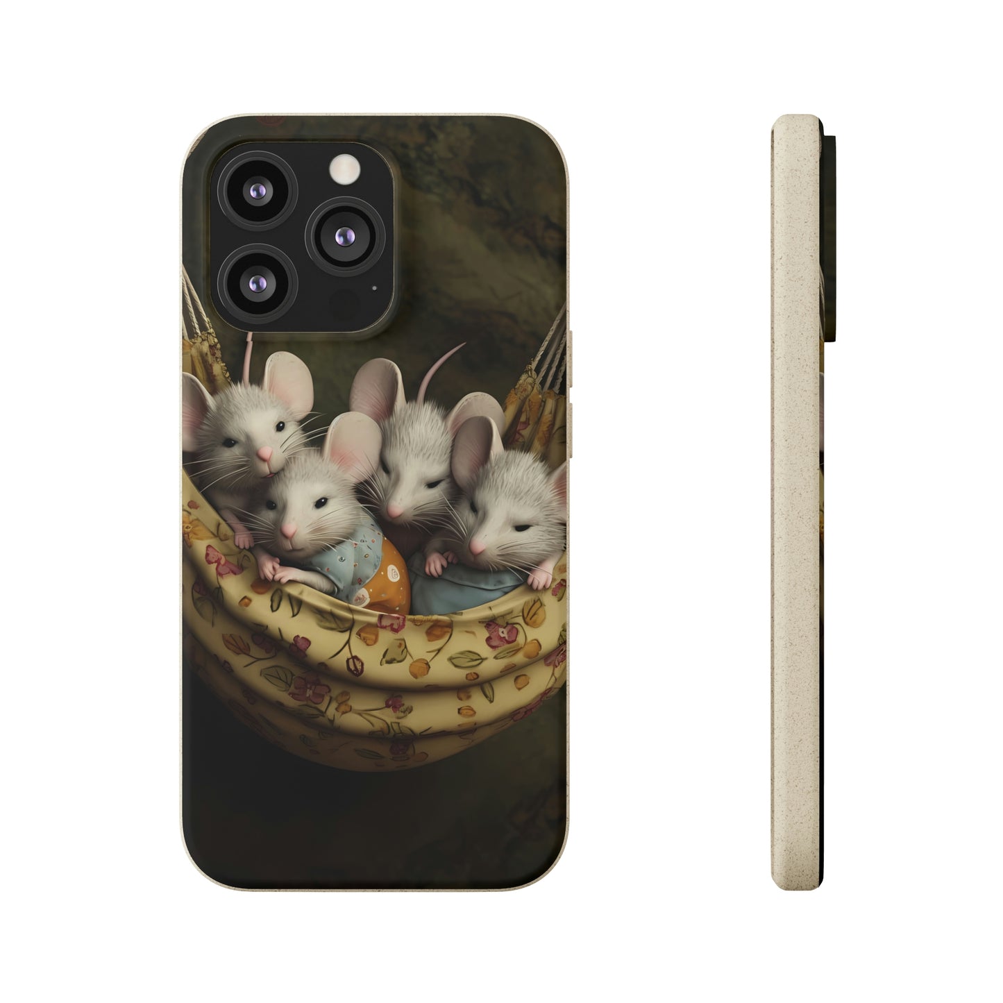 Field Mice in a Hammock | Biodegradable iPhone Case