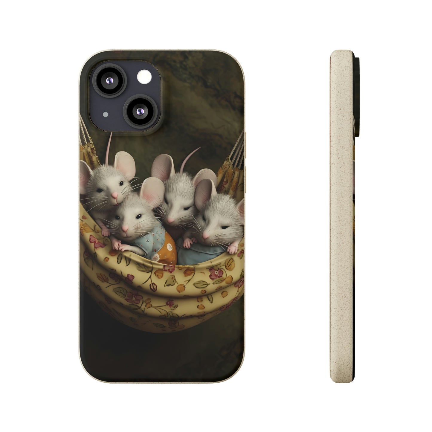 Field Mice in a Hammock | Biodegradable iPhone Case