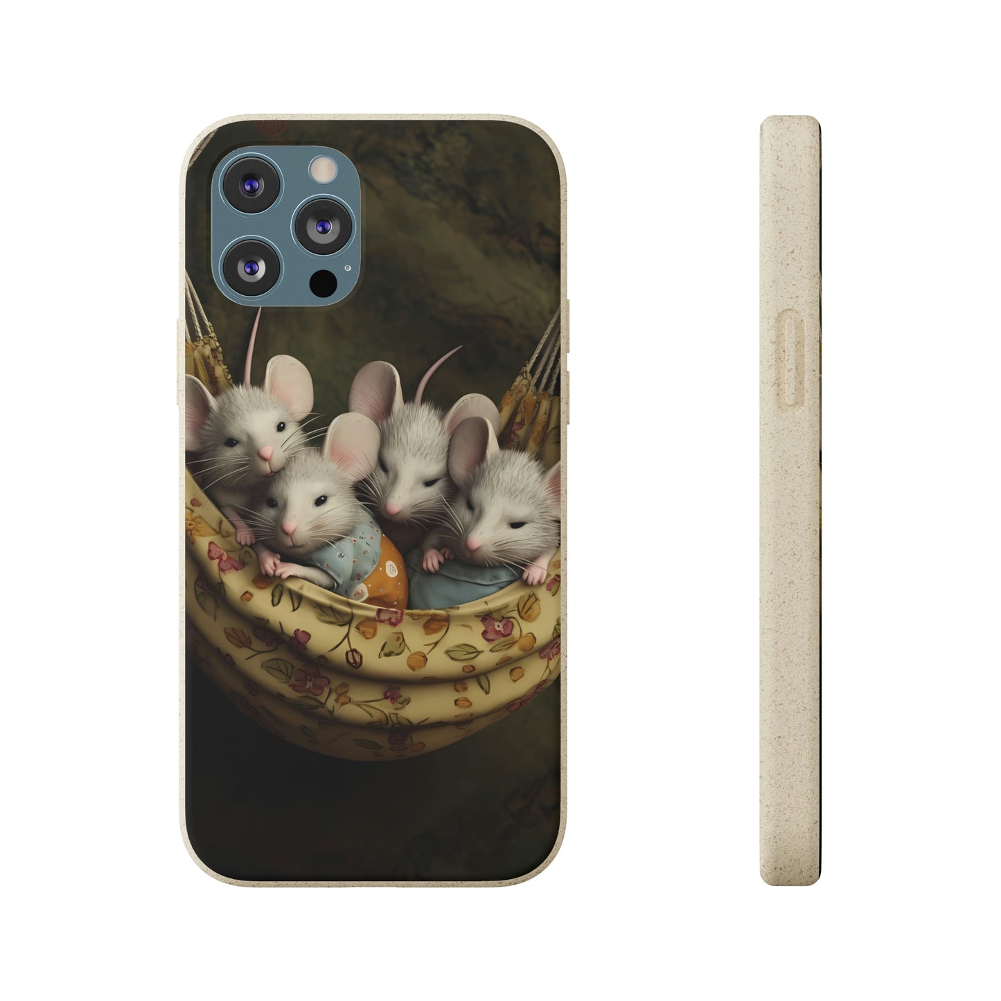 Field Mice in a Hammock | Biodegradable iPhone Case