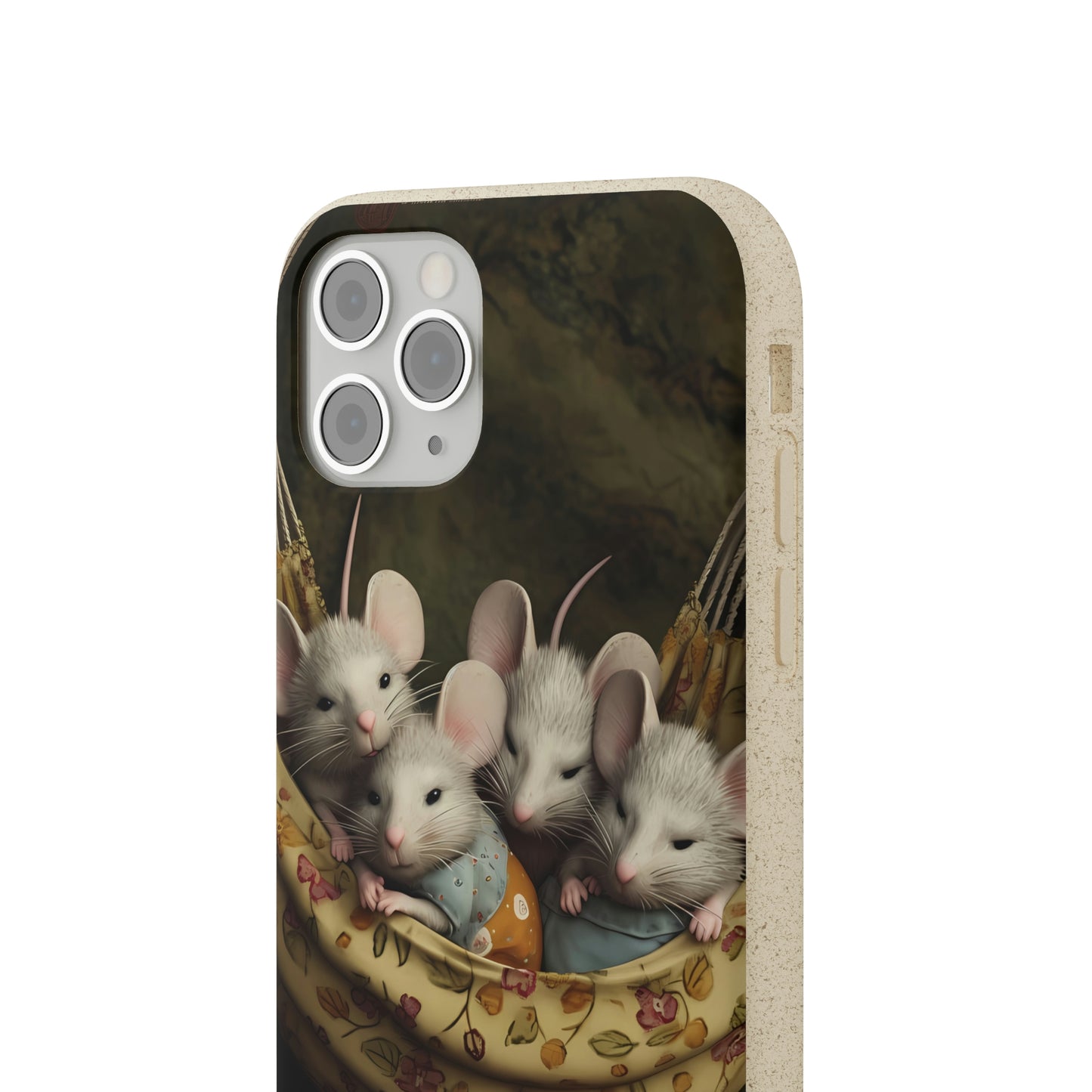 Field Mice in a Hammock | Biodegradable iPhone Case