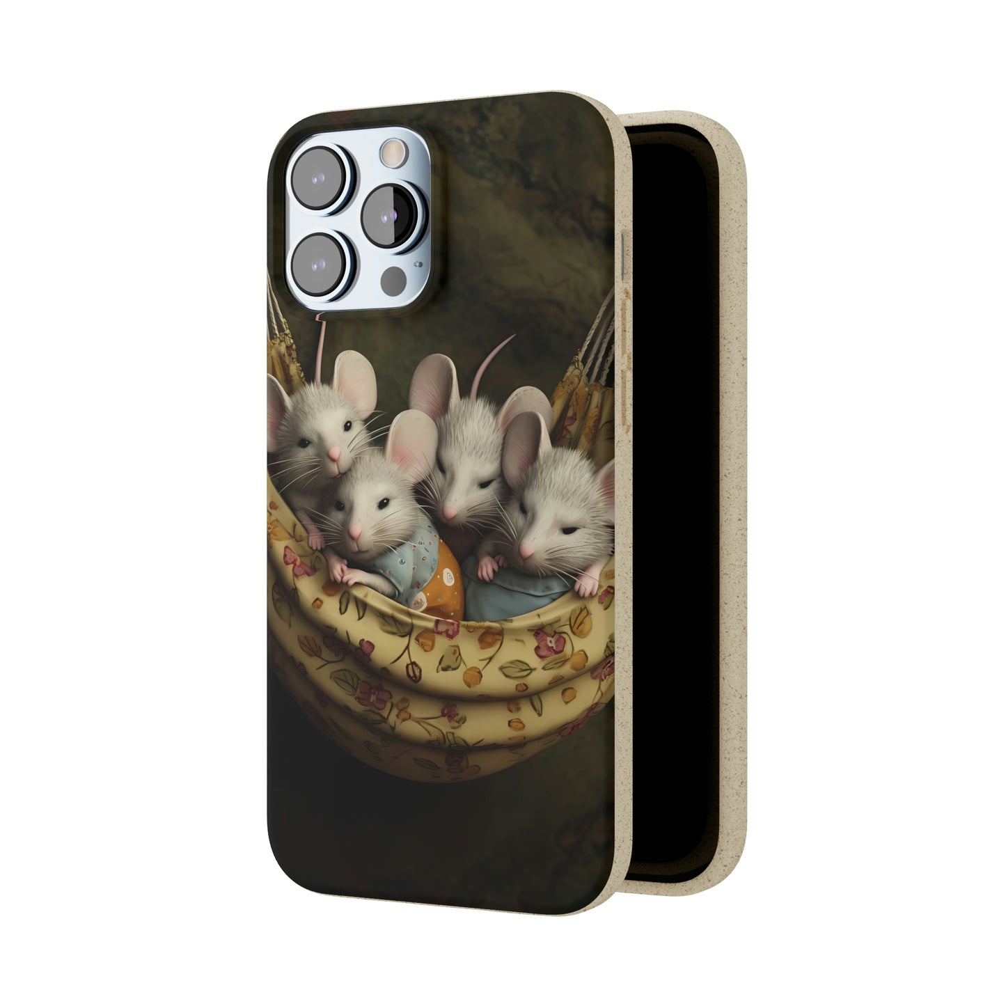 Field Mice in a Hammock | Biodegradable iPhone Case