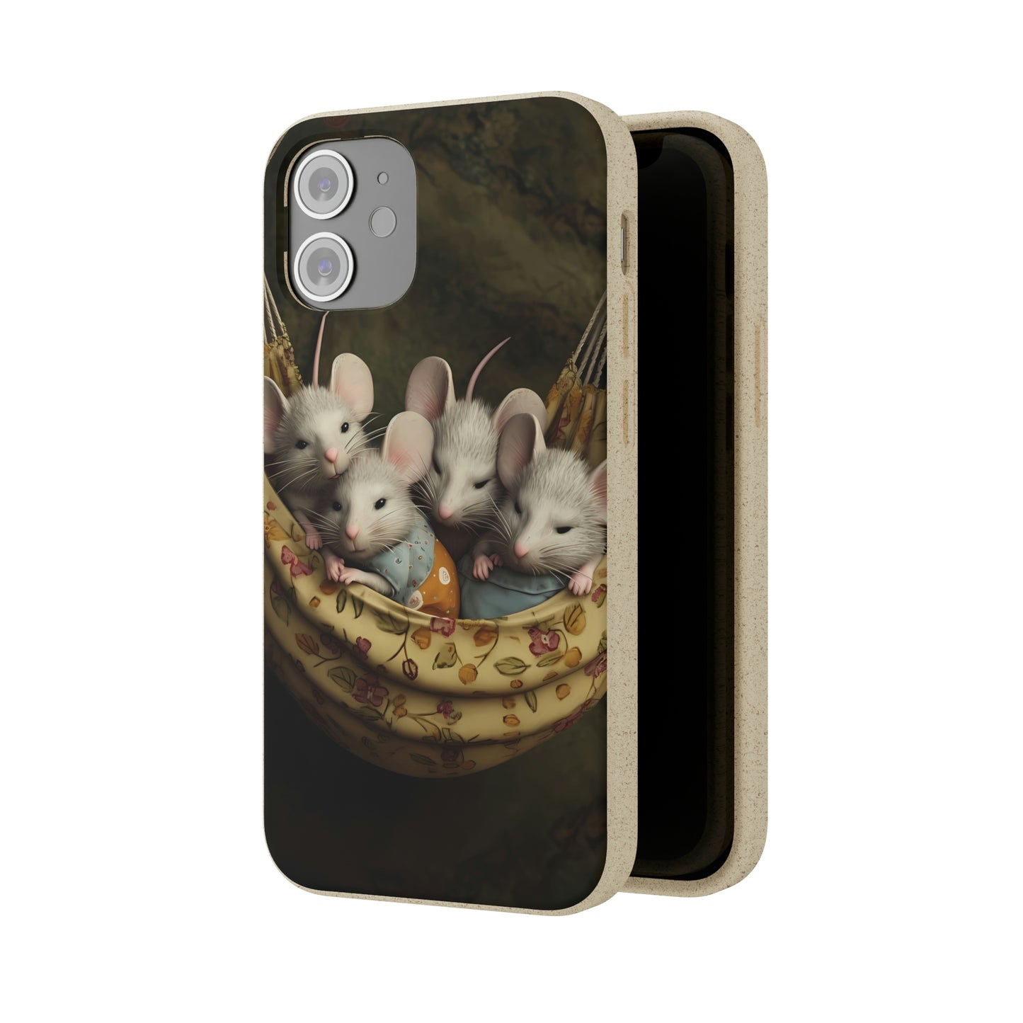 Field Mice in a Hammock | Biodegradable iPhone Case