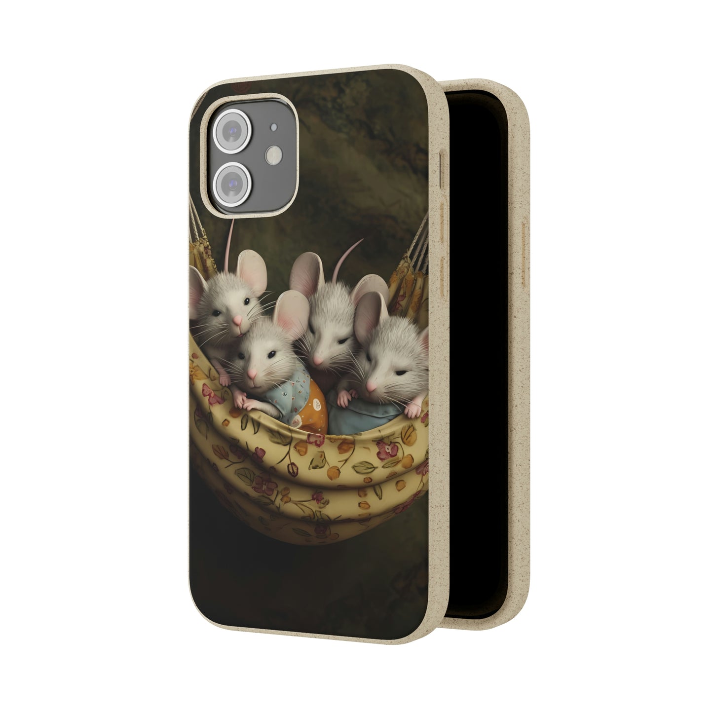 Field Mice in a Hammock | Biodegradable iPhone Case