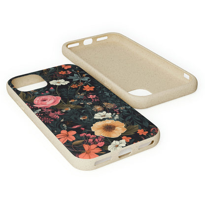 Botanical Flower Illustration | Biodegradable iPhone Case