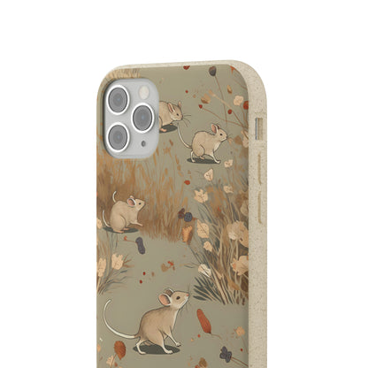 Charming Field Mice | Biodegradable iPhone Case