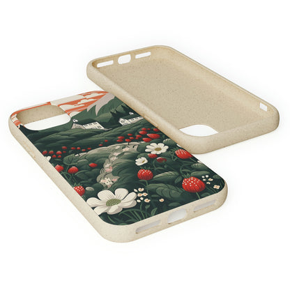 Strawberry Field | Biodegradable iPhone Case