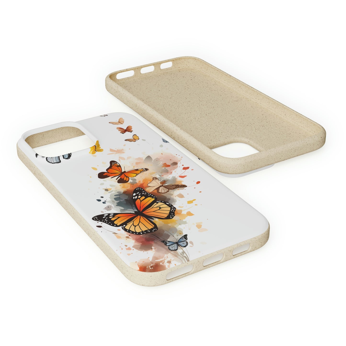 Colorful Butterflies | Biodegradable iPhone Case