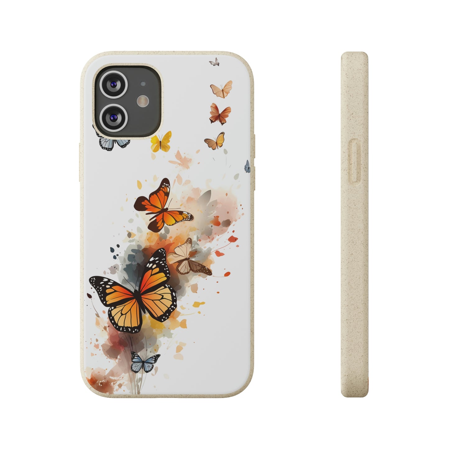 Colorful Butterflies | Biodegradable iPhone Case