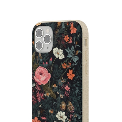 Botanical Flower Illustration | Biodegradable iPhone Case