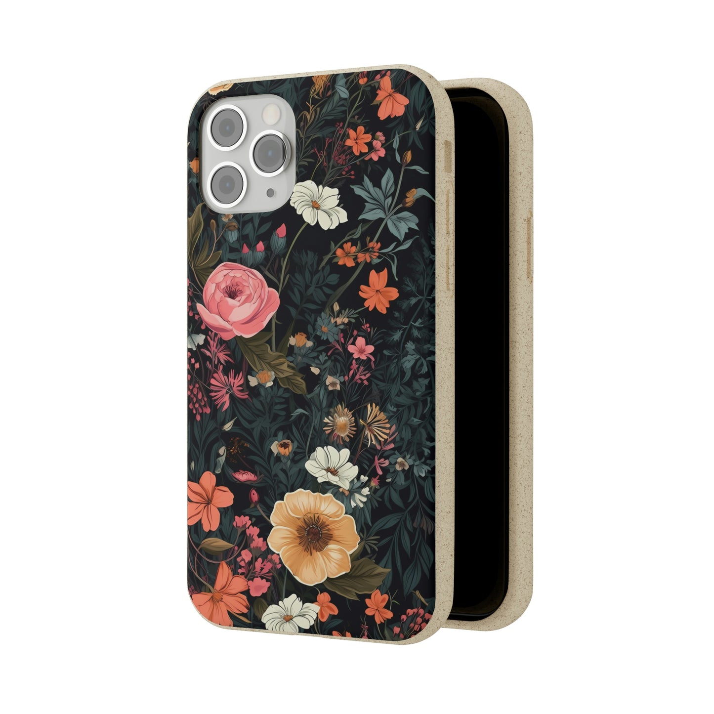 Botanical Flower Illustration | Biodegradable iPhone Case