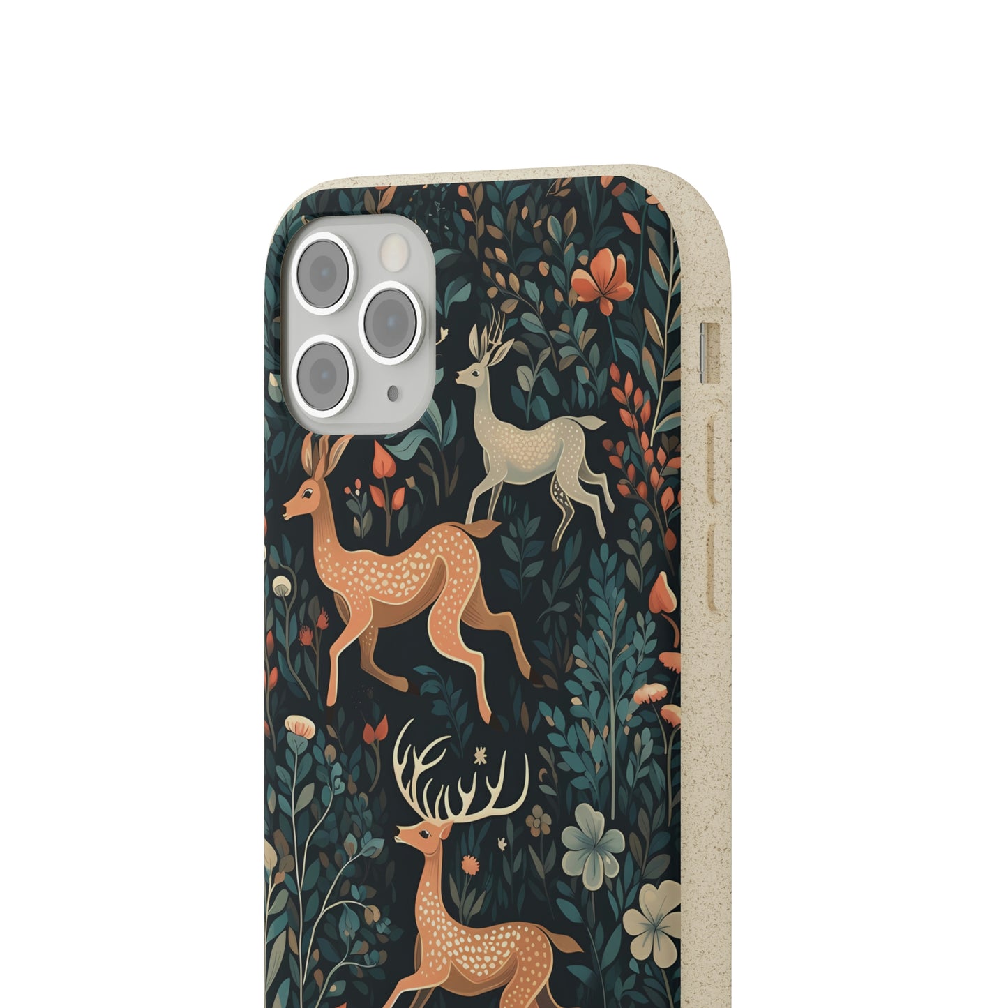 Enchanting Deer in a Forest | Biodegradable iPhone Case