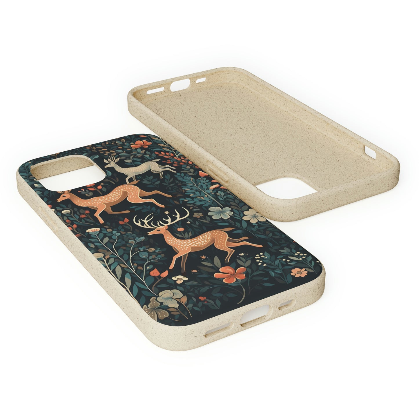 Enchanting Deer in a Forest | Biodegradable iPhone Case