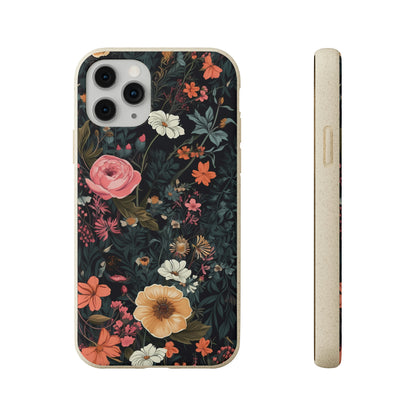 Botanical Flower Illustration | Biodegradable iPhone Case