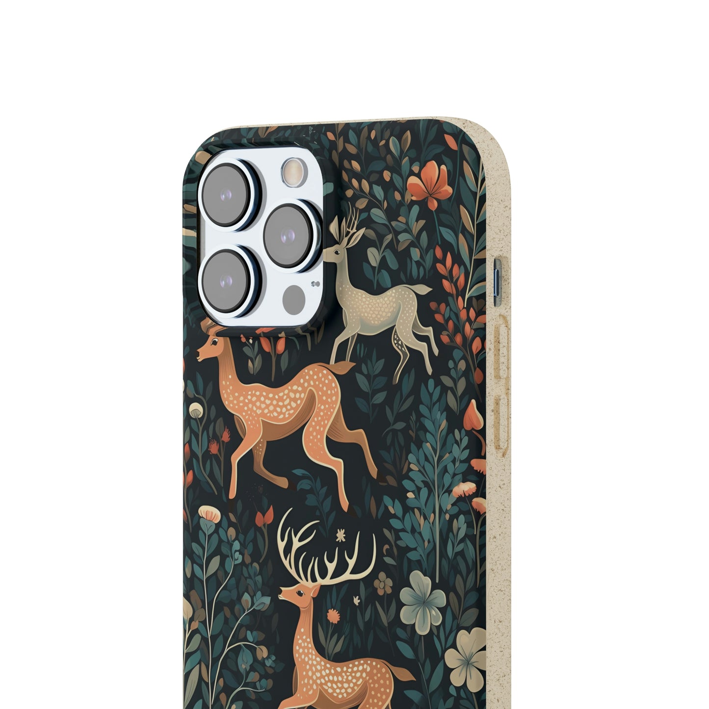 Enchanting Deer in a Forest | Biodegradable iPhone Case