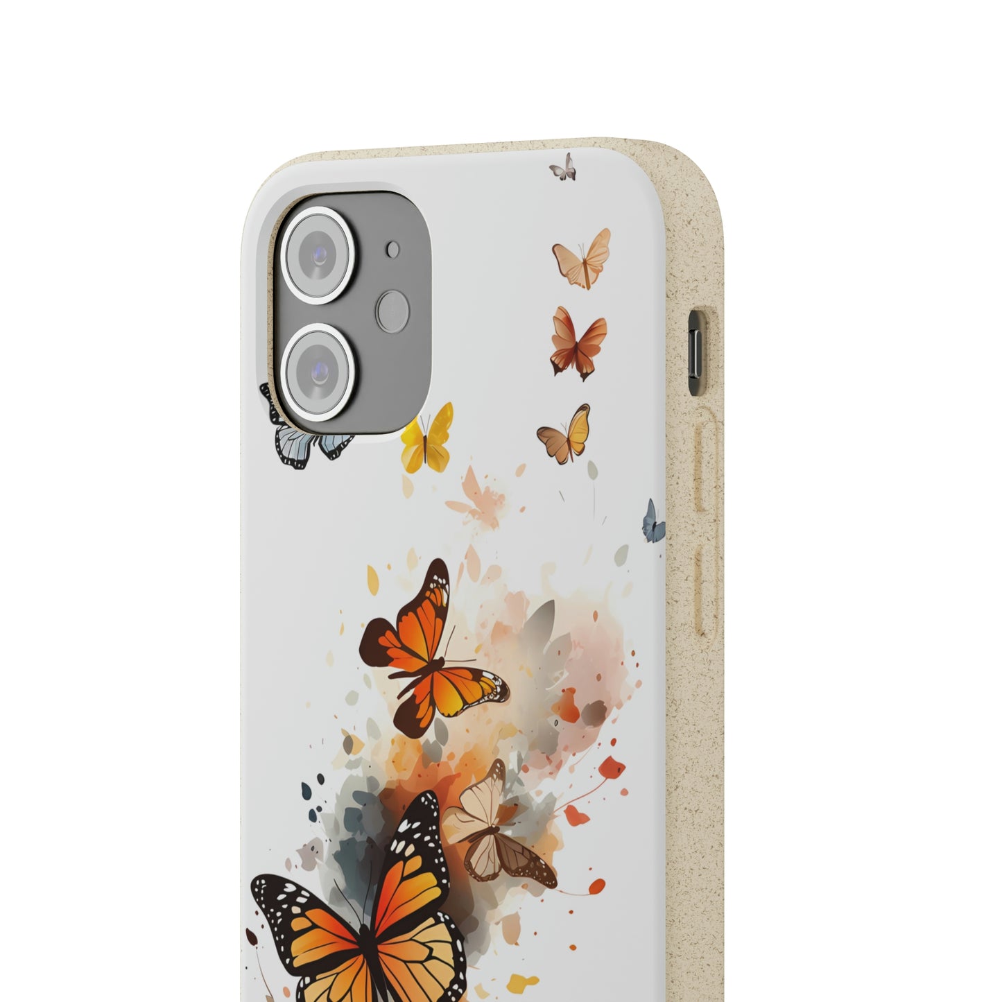 Colorful Butterflies | Biodegradable iPhone Case