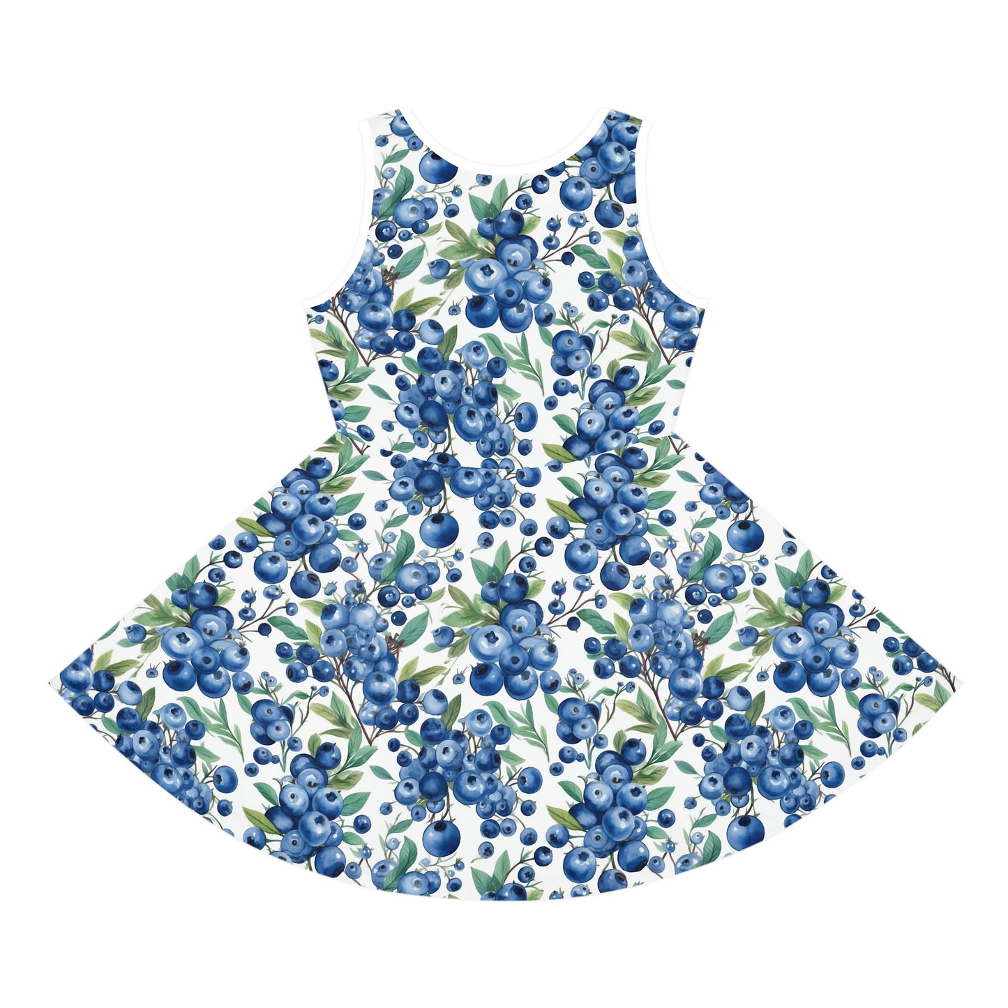 Blueberry Bliss | Girls' Sleeveless Sundress