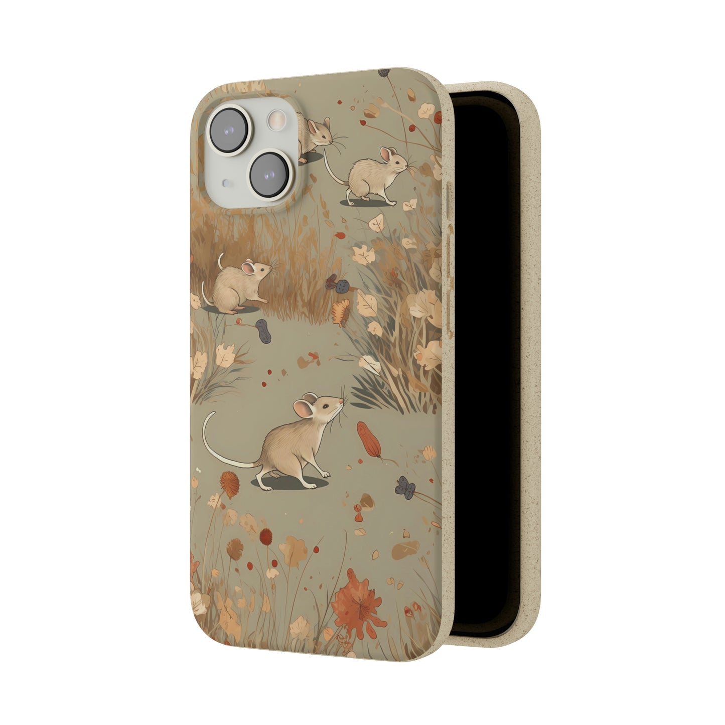 Charming Field Mice | Biodegradable iPhone Case