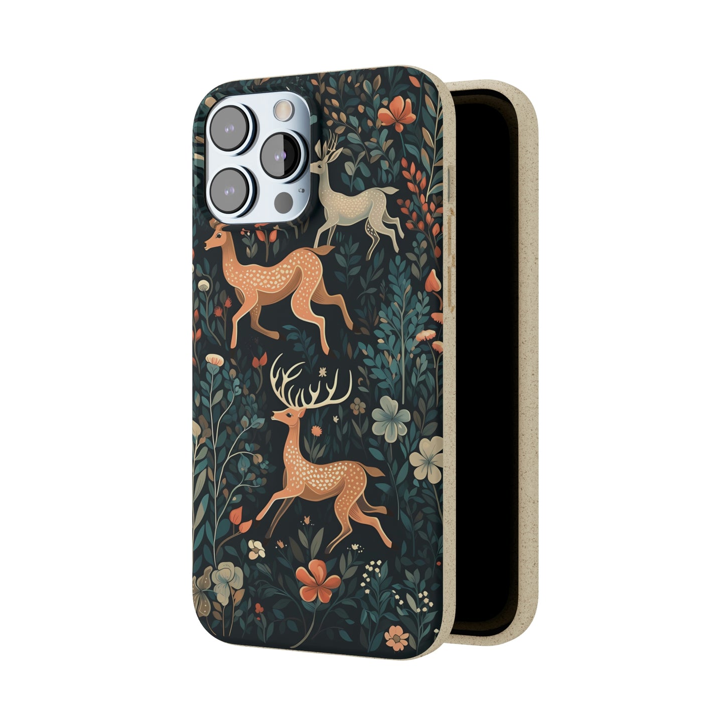 Enchanting Deer in a Forest | Biodegradable iPhone Case