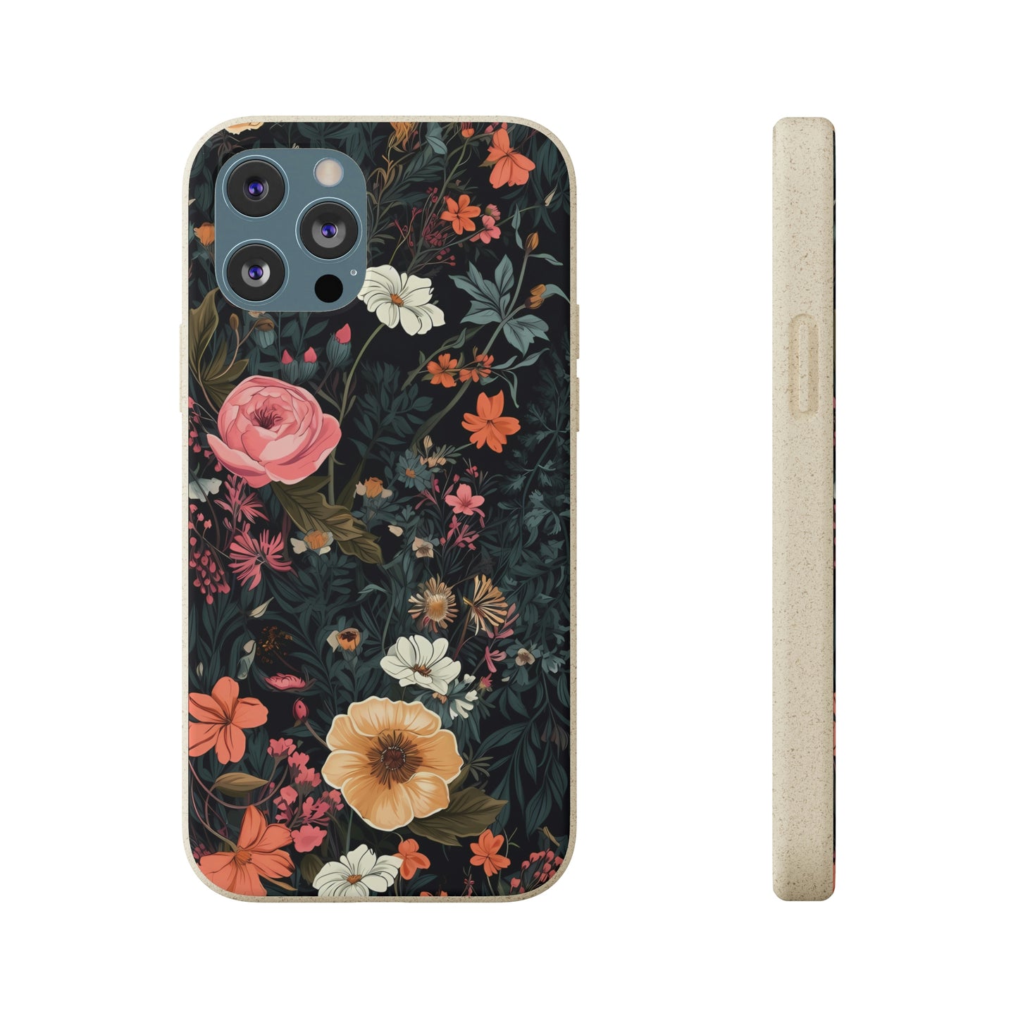 Botanical Flower Illustration | Biodegradable iPhone Case