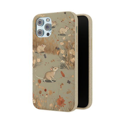 Charming Field Mice | Biodegradable iPhone Case