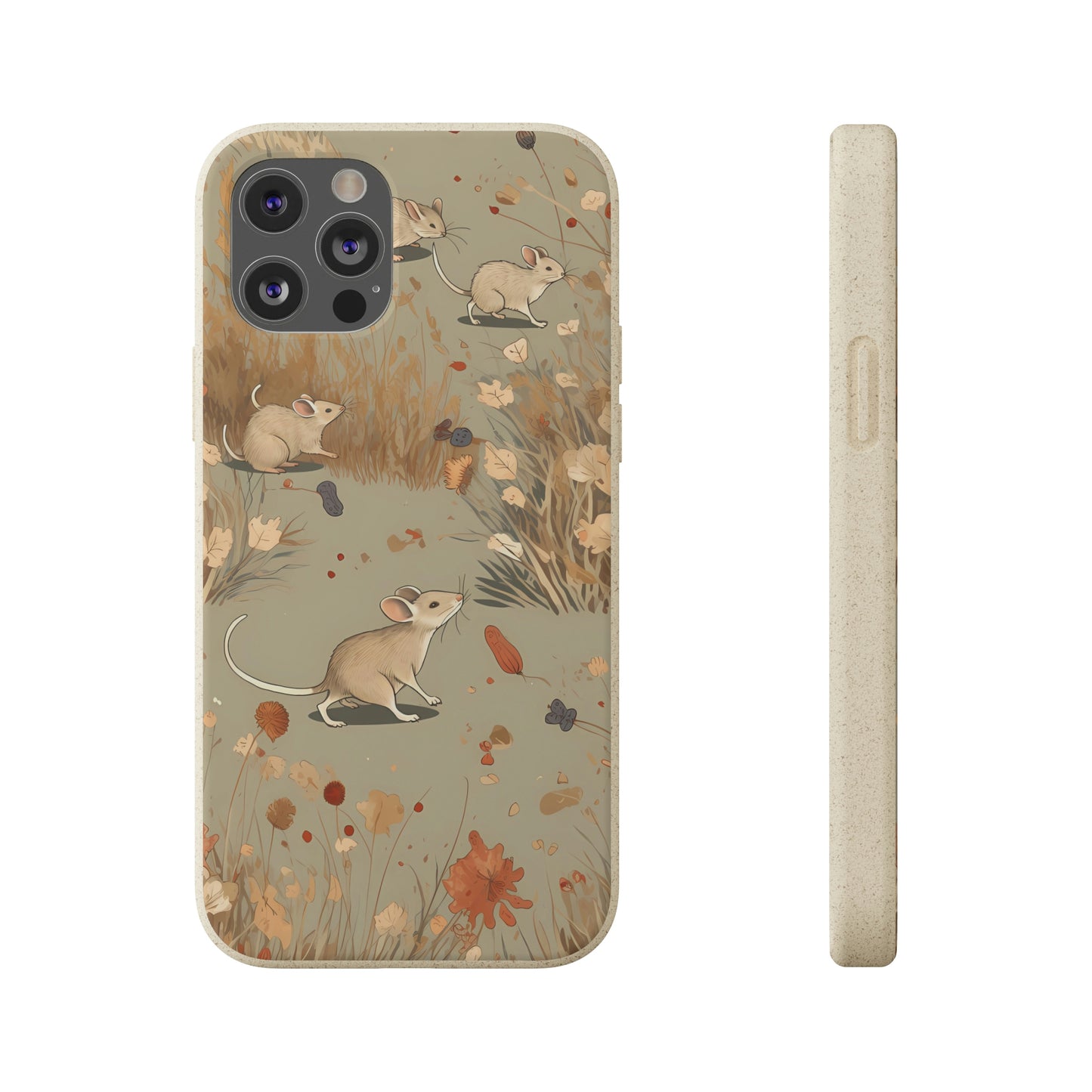 Charming Field Mice | Biodegradable iPhone Case