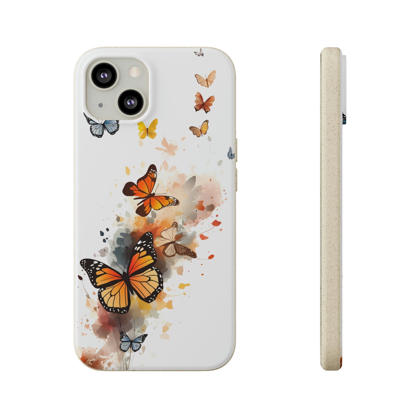 Colorful Butterflies | Biodegradable iPhone Case