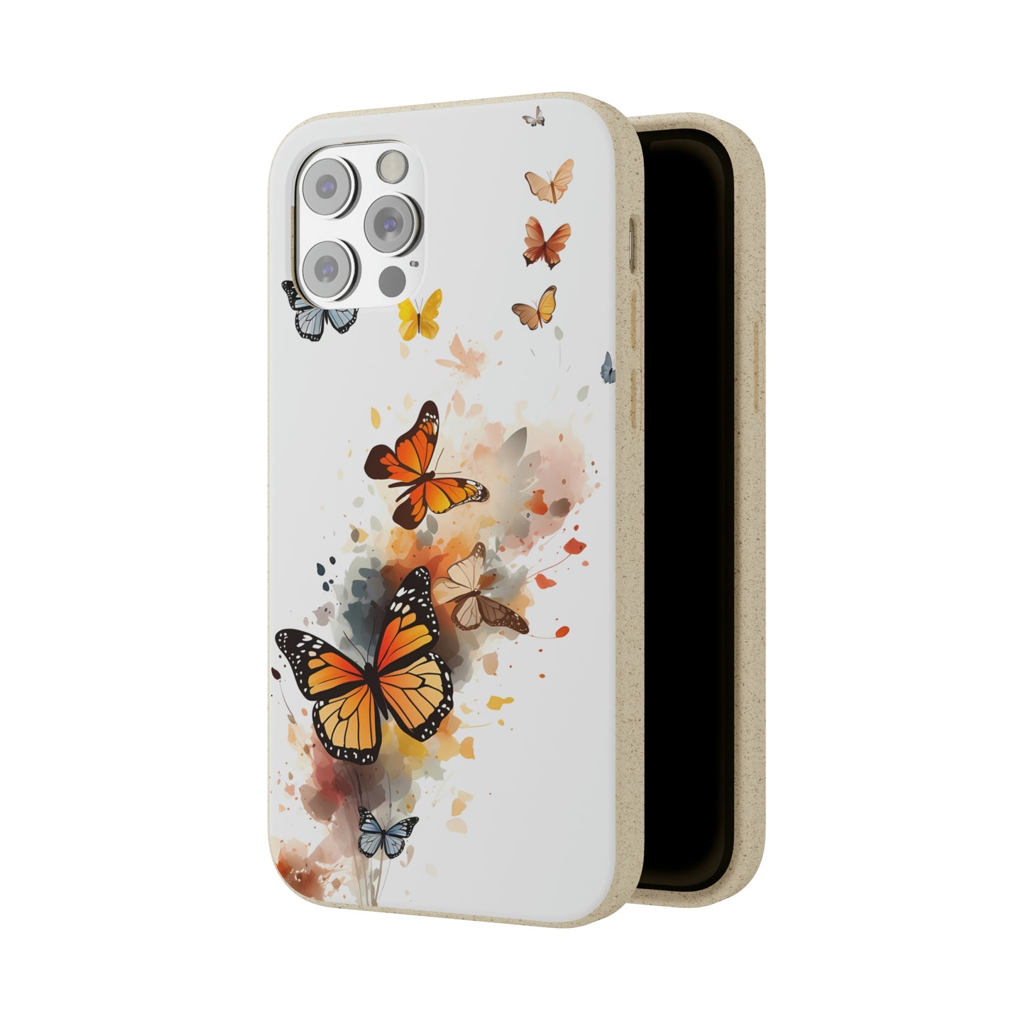 Colorful Butterflies | Biodegradable iPhone Case