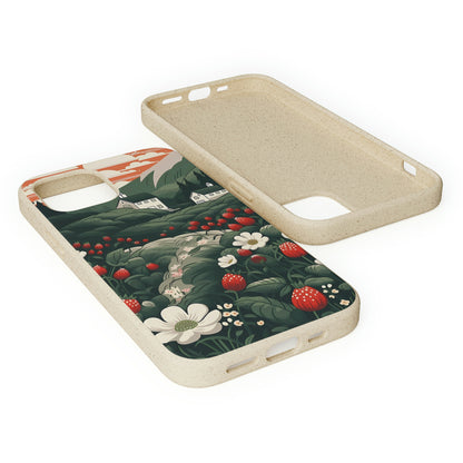 Strawberry Field | Biodegradable iPhone Case